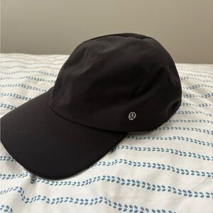 Lululemon Athletica Black Fast and Free Running Cap (Women’s)